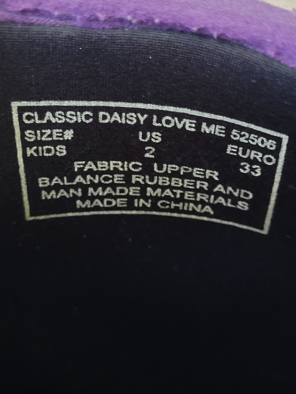 BOGS CLASSIC WATERPROOF BOOTS DAISY LOVE ME -30 C PURPLE KIDS GIRLS SIZE 2 - Picture 12 of 13